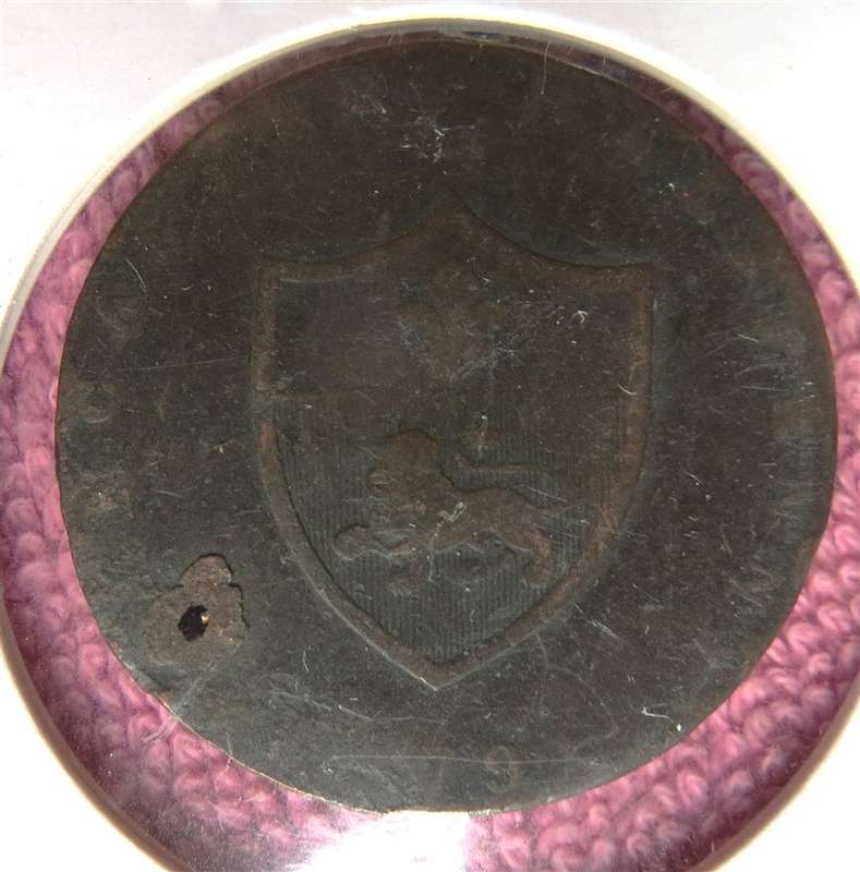 1791 John of Gaunt 1/2p Token - Holed