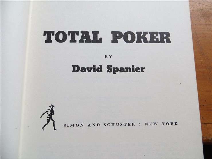Total Poker - David Spanier - (1977) Hardcover