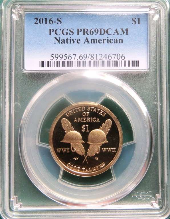 US $1 - Native American PCGS PR69DCAM