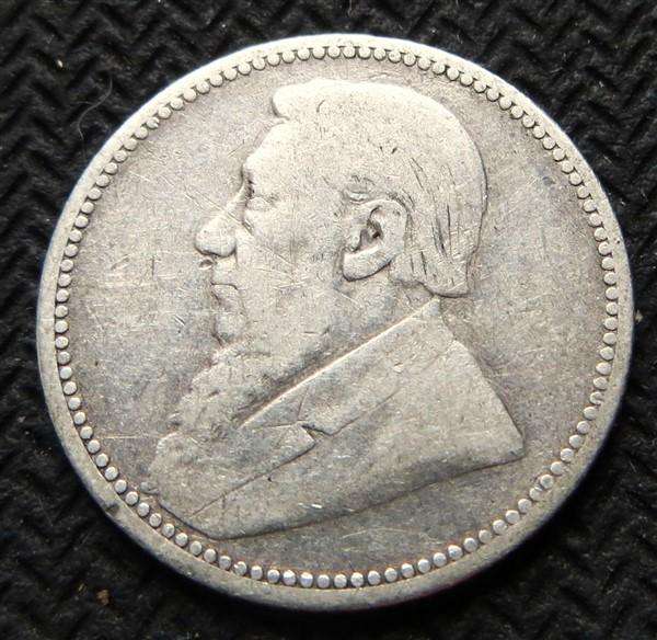 1894 ZAR 6d Sixpence - 0.925 Silver