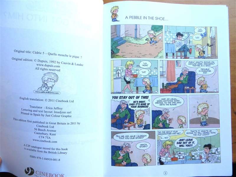 Cedric - What Got into Him? - Laudec - Cauvin Comic