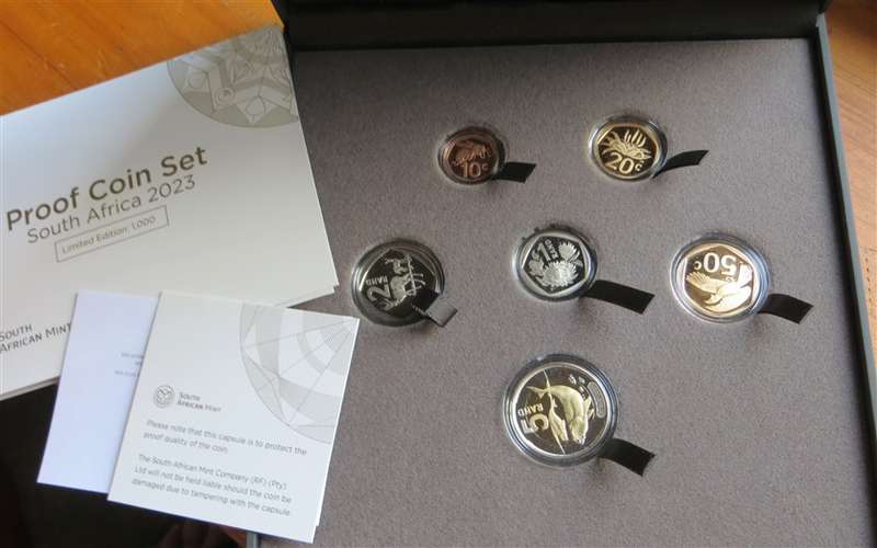 2023 South Africa Proof Set - 4th Decimal Series - Limited Mintage 1000