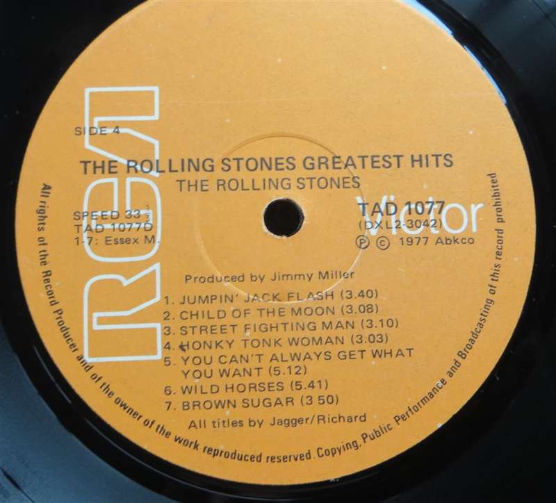 Rolling Stones - Greatest Hits 2 x Vintage Vinyl LP Set - VG