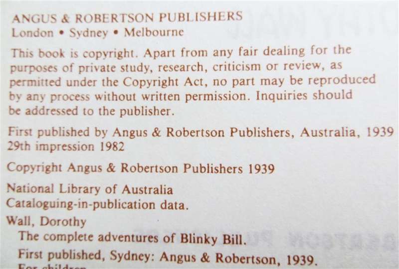 The Complete Adventures of Blinky Bill - Hardcover