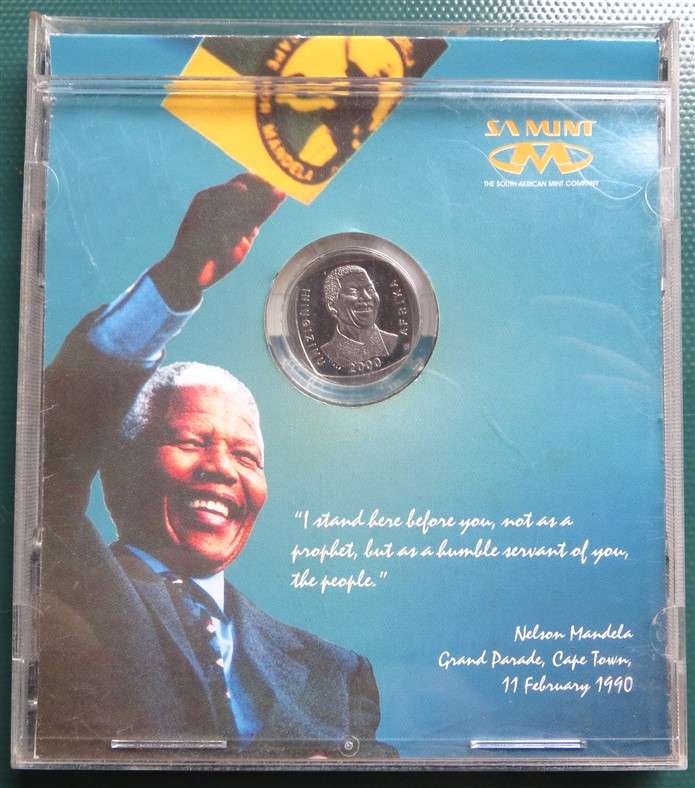 Nelson Mandela SA Mint CD Issue R5 Coin