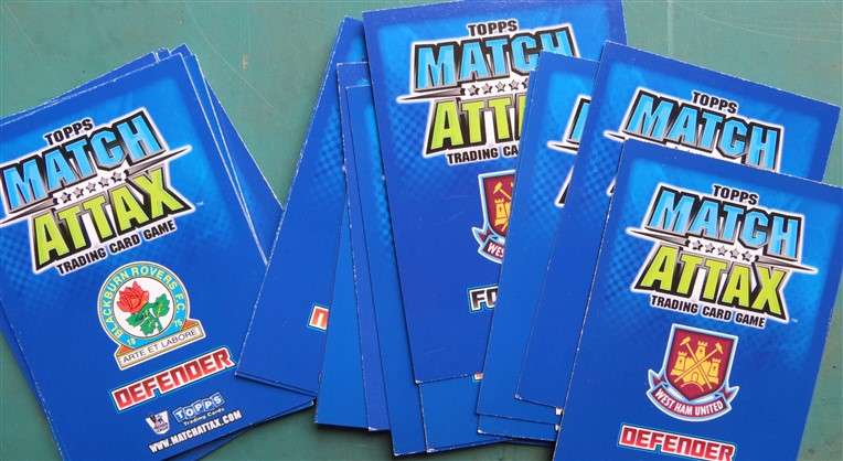 22 x Topps Match Attax Soccer Cards - 1 Bid for All