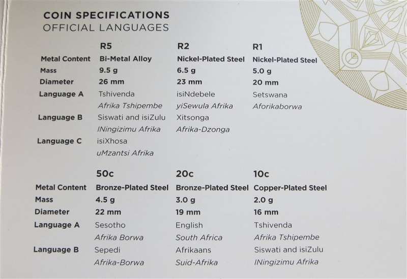2023 South Africa Proof Set - 4th Decimal Series - Limited Mintage 1000