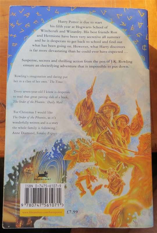 Harry Potter & the Order of the Phoenix - J.K Rowling