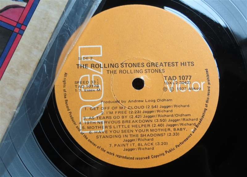 Rolling Stones - Greatest Hits 2 x Vintage Vinyl LP Set - VG