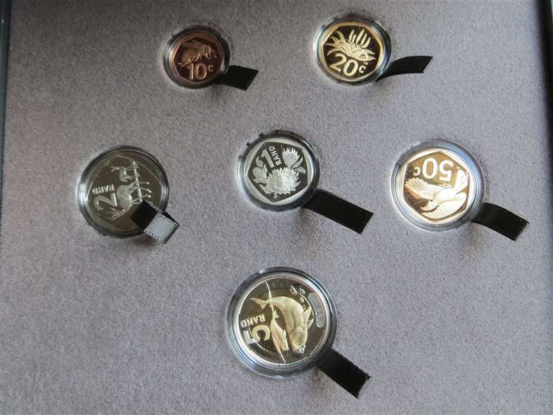 2023 South Africa Proof Set - 4th Decimal Series - Limited Mintage 1000