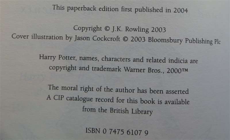 Harry Potter & the Order of the Phoenix - J.K Rowling