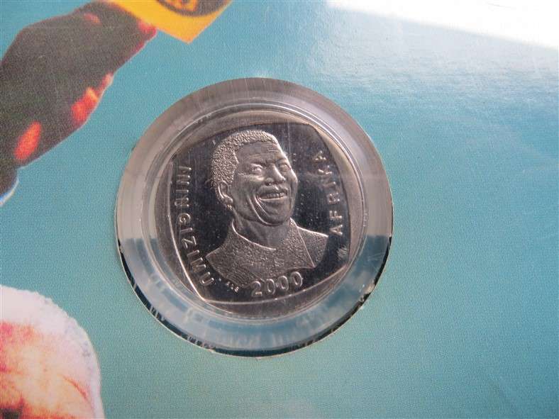 Nelson Mandela SA Mint CD Issue R5 Coin