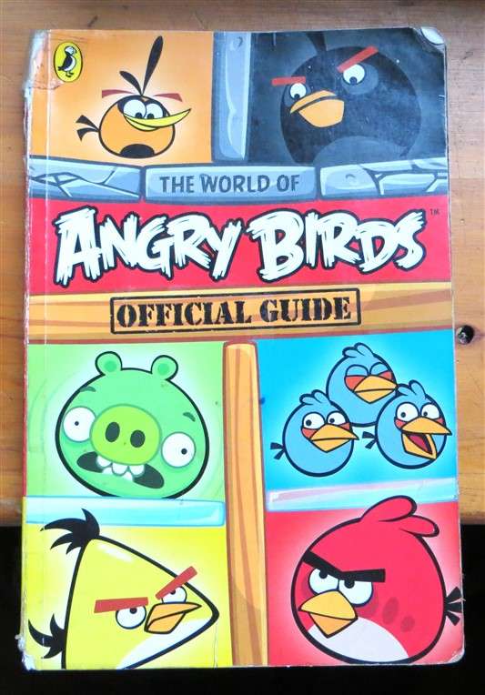 Angry Birds Lenticular Cards Album (1 missing) + Guide Book