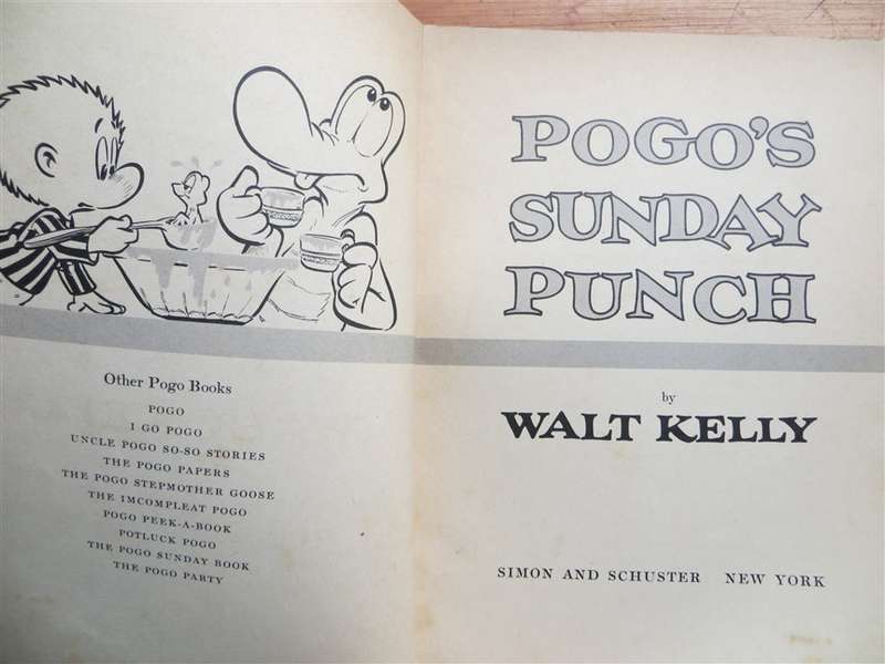 1952 Pogo - Walt Kelly - Sunday Punch - 1st Printing