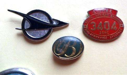 SAR / SAS Blue Train Badges + Pins Lot