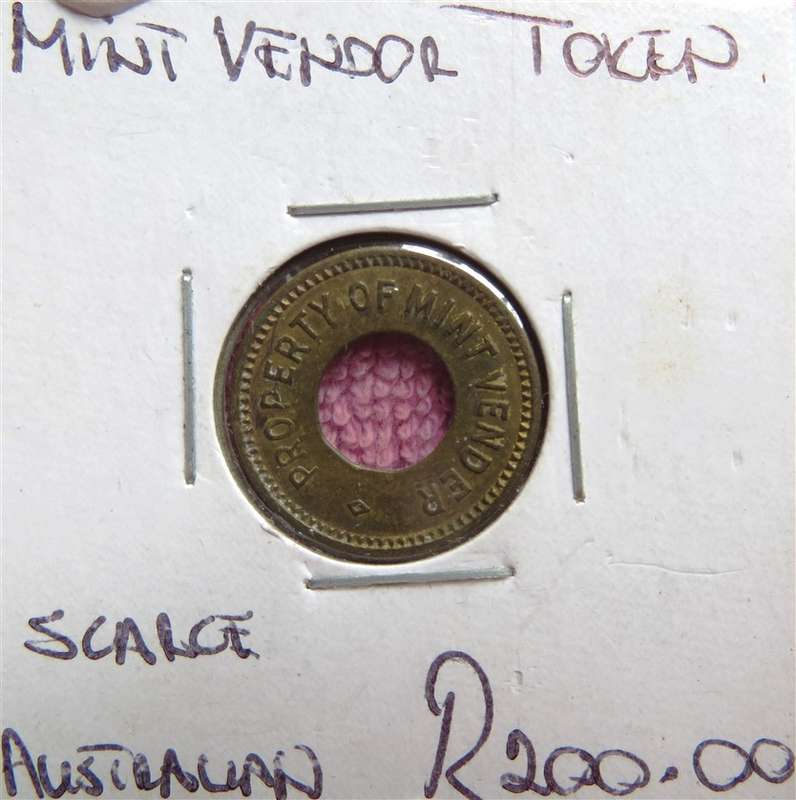 Property of Mint Vender Token - Numbered #636