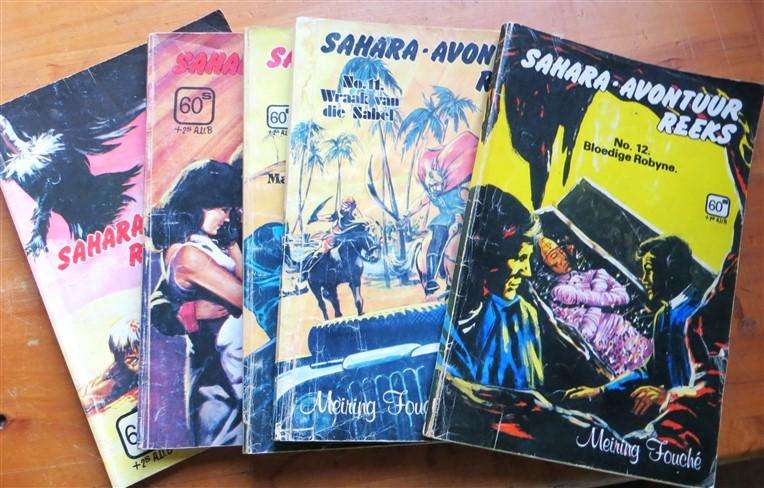 5 x Sahara Avontuur Reeks Softcover Books