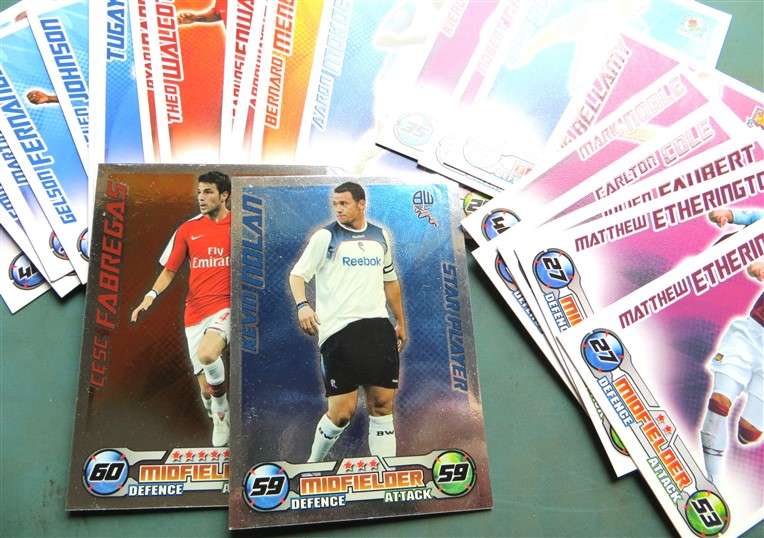 22 x Topps Match Attax Soccer Cards - 1 Bid for All
