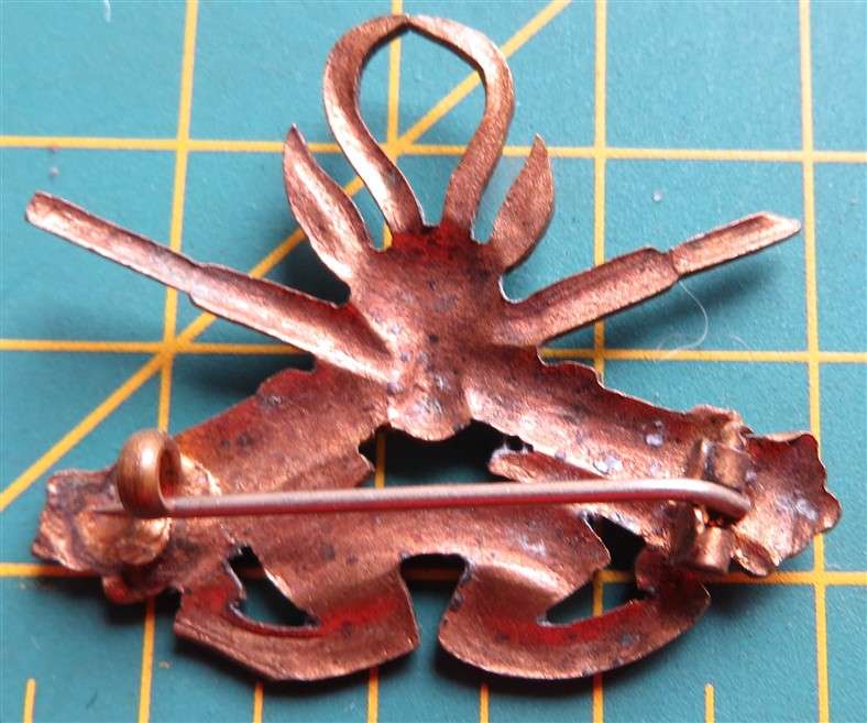 Scarce South Africa Heavy Artillery Sweetheart Brooch