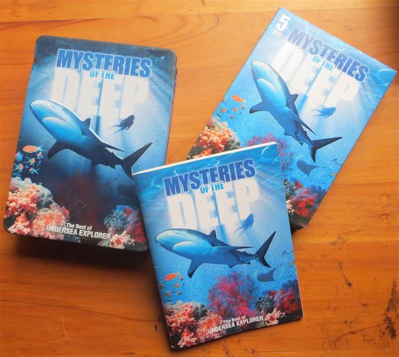 Mysteries of the Deep 5 Disc DVD Box set  - 1 Bid for All