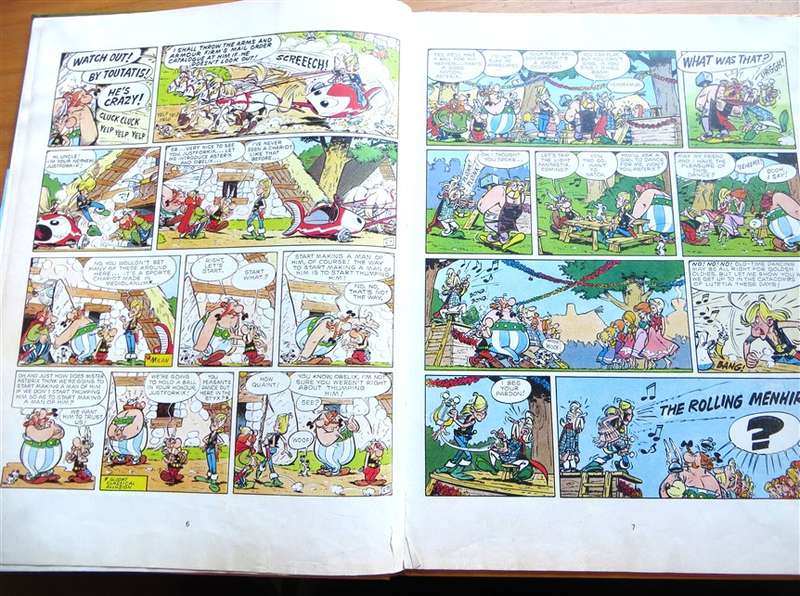 Asterix & the Normans - Vintage Hardcover - Goscinny & Uderzo