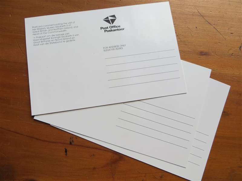 1995 Royal Visit Postcard Set