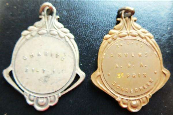 3 x 1920's Athletics Running Medals - 1 Bid for Both