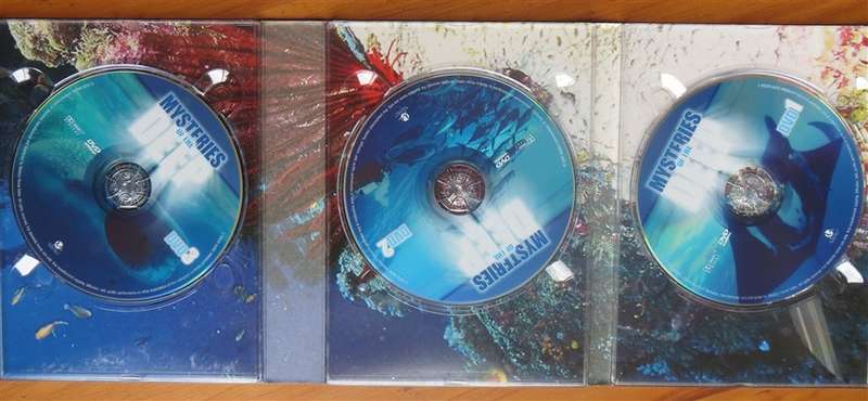 Mysteries of the Deep 5 Disc DVD Box set  - 1 Bid for All