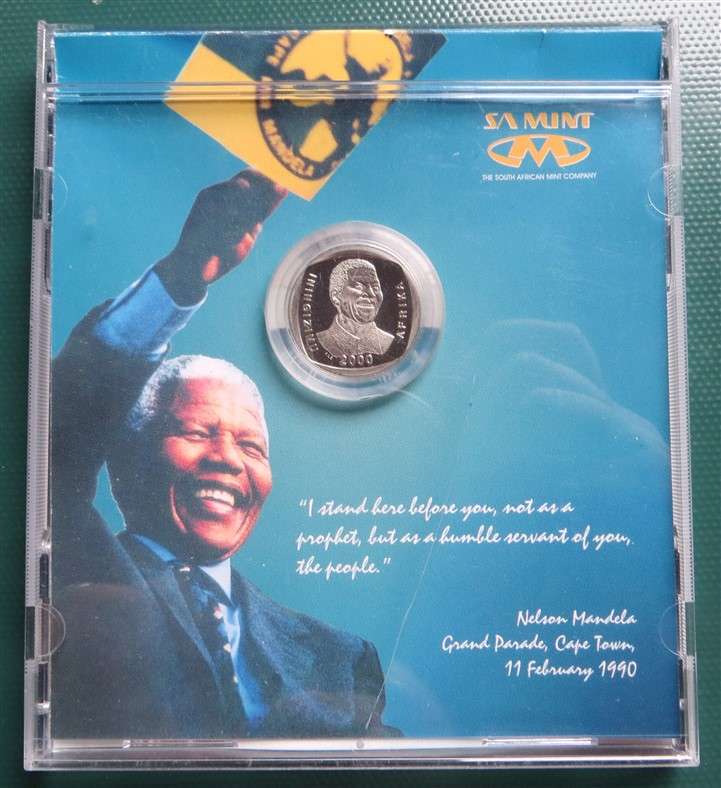 Nelson Mandela SA Mint CD Issue R5 Coin