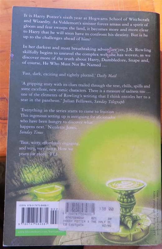 Harry Potter & the Half-Blood Prince - J.K Rowling