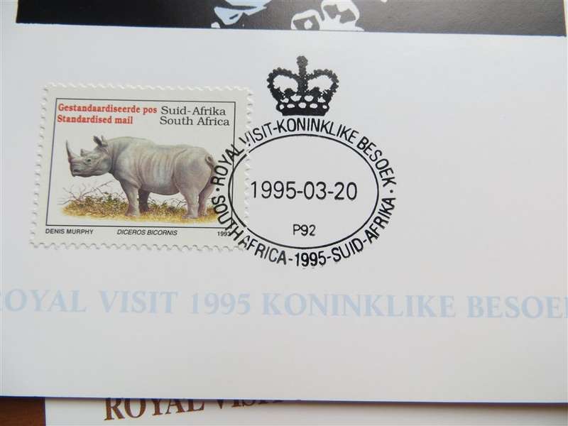 1995 Royal Visit Postcard Set