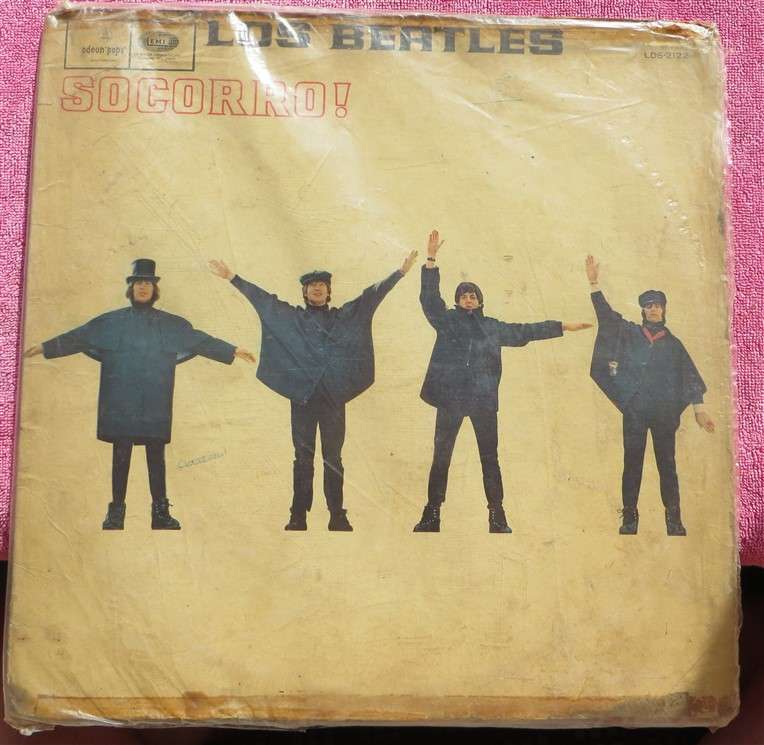 The Beatles - Socorro Vintage Vinyl LP - VG cover poor