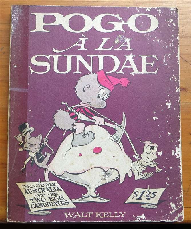 1957 Pogo - Walt Kelly - A La Sundae - 1st Printing