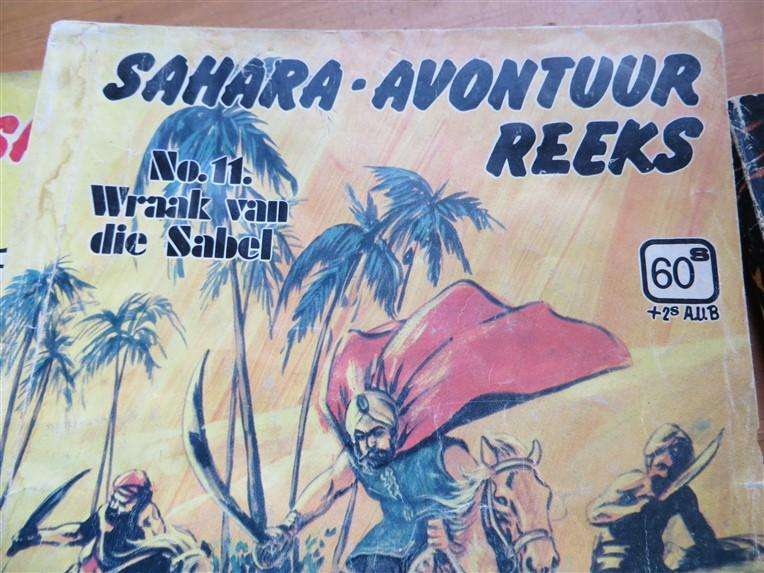 5 x Sahara Avontuur Reeks Softcover Books