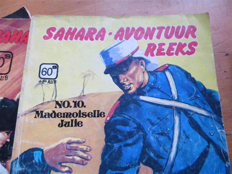 5 x Sahara Avontuur Reeks Softcover Books