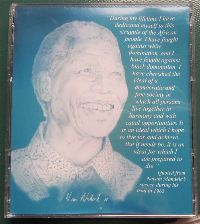 Nelson Mandela SA Mint CD Issue R5 Coin