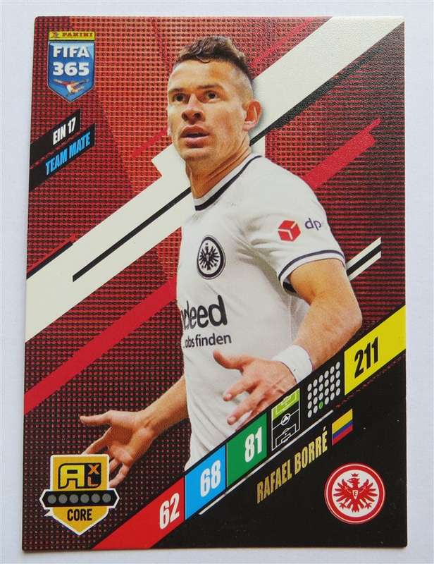 Panini FIFA 365 Soccer Trading Card Rafael Borre