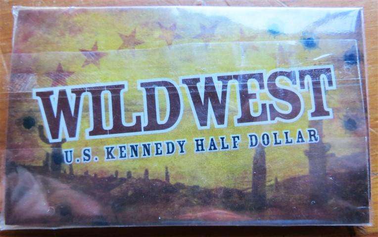 USA Half Dollar Wild West Series - Colorised Wild Bill Hickok + Certificate