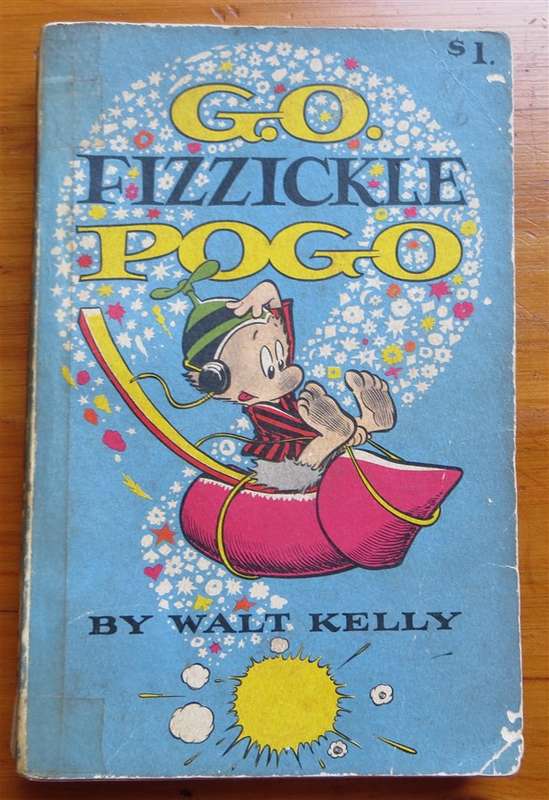 1957 G.O Fizzickle Pogo Puce First Printing Comic Book - Walt Kelly
