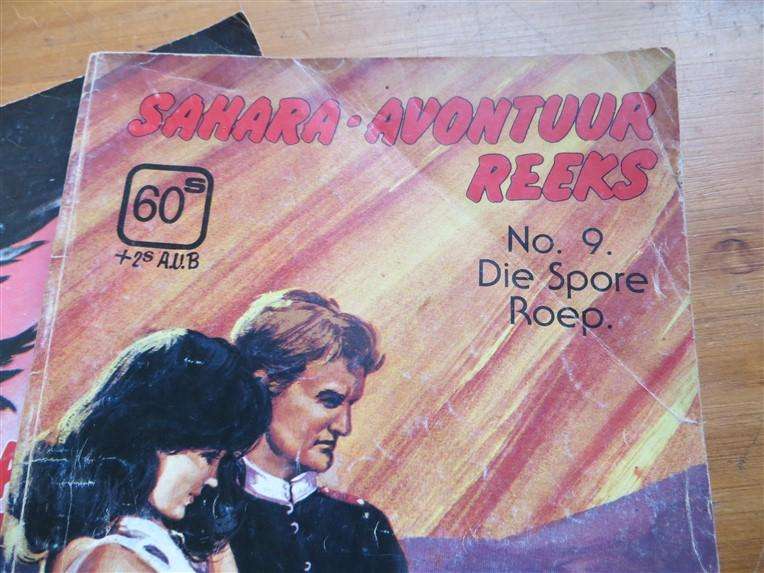 5 x Sahara Avontuur Reeks Softcover Books
