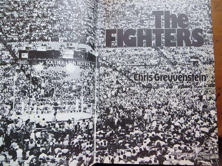 The Fighters - Chris Greyvenstein - SA Boxing - Hardcover