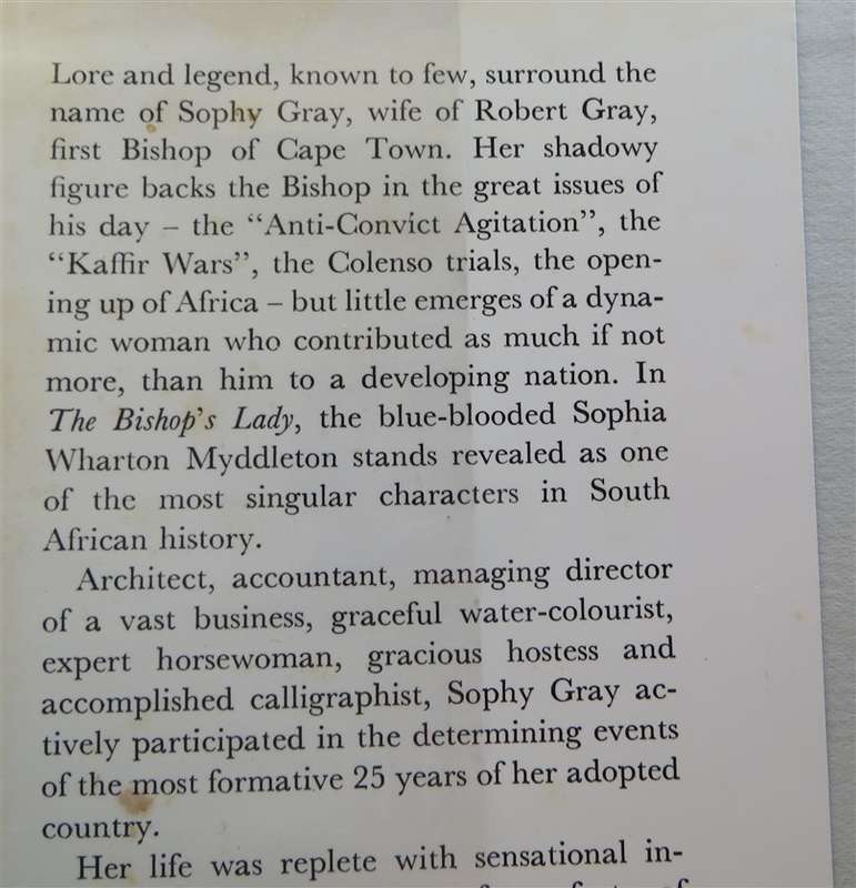 The Bishop's Lady - Thelma Gutsche - Hardcover
