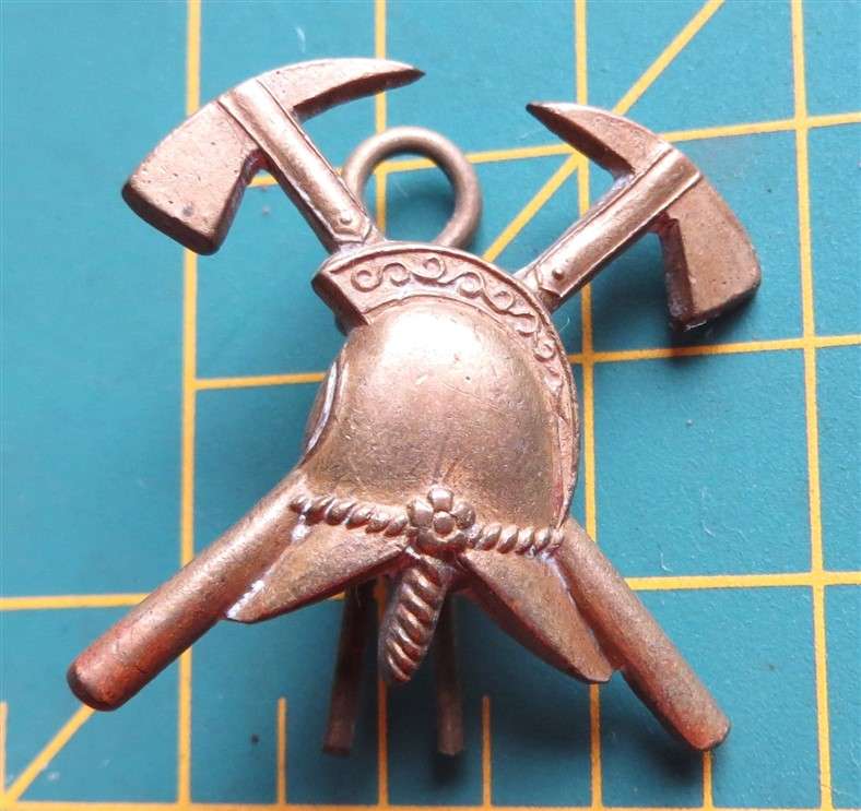 Vintage Fireman Badge