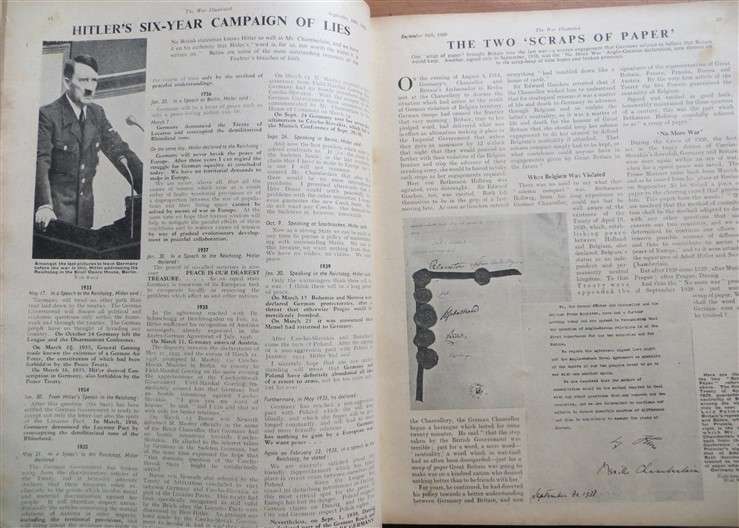 The War Illustrated - Sir John Hammerton - Vol.1 Hardcover - Foxing present