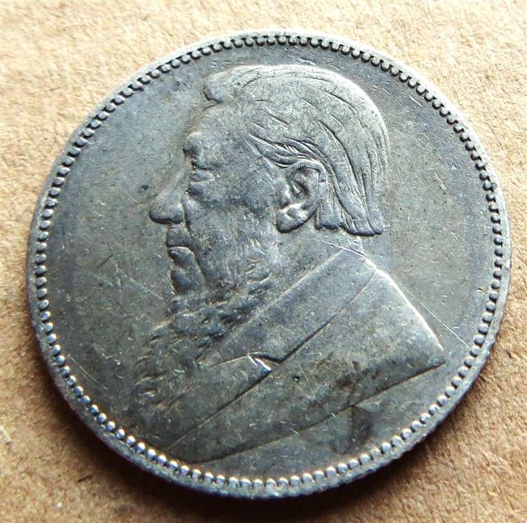 ZAR 1896 Silver 1/ Shilling