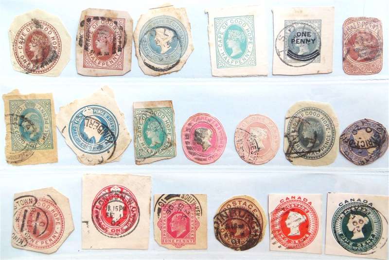 Early Embossed Lot - Cape of Good Hope , Canada