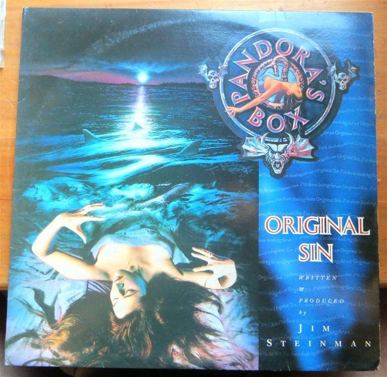 Pandora's Box Original Sin - Jim Steinman - Vintage Double Vinyl LP - VG