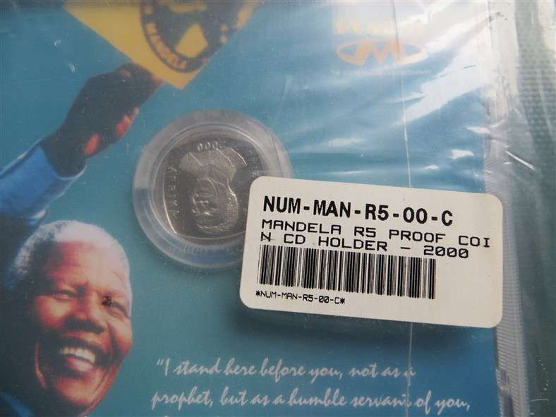 Nelson Mandela SA Mint CD Issue R5 Coin