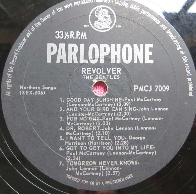 The Beatles - Revolver Vintage Vinyl LP