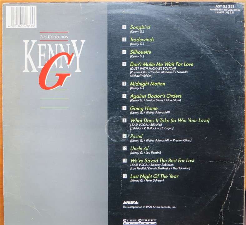 Kenny G - Vintage LP - VG